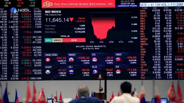 Chứng khoán châu Á giảm dù GDP Trung Quốc vượt kỳ vọng; lợi suất trái phiếu giảm khi Fed được chú ý