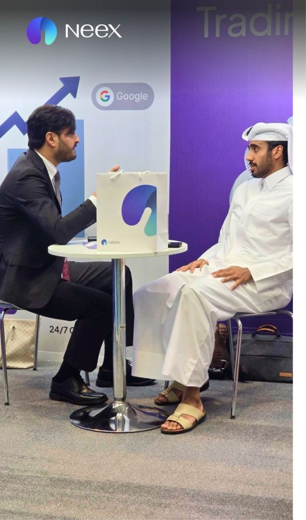 NEEX tài trợ cho Money Qatar Expo 2024 NEEX tài trợ cho Money Qatar Expo 2024